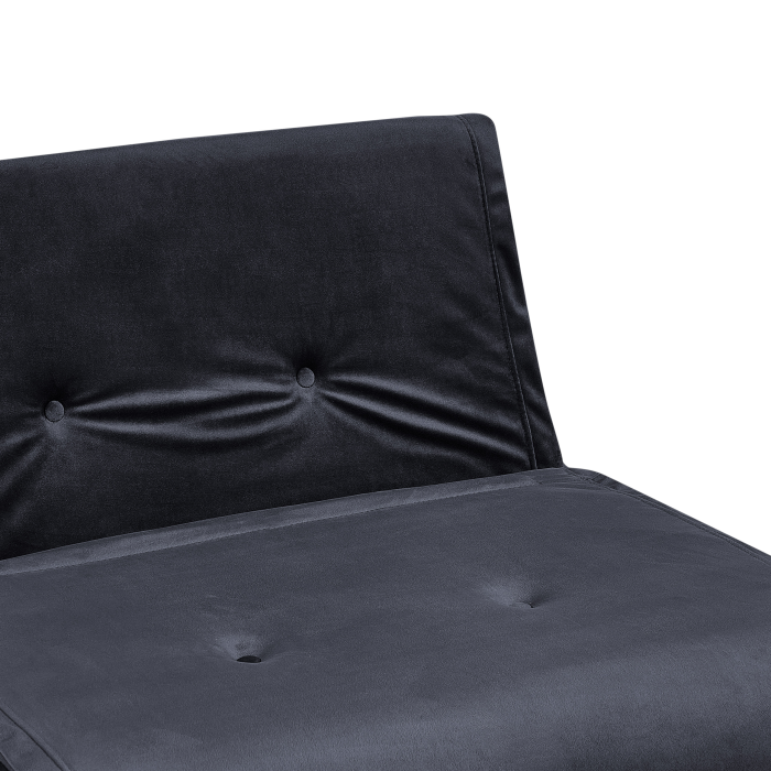 Single sofa VESTFOLD Velvet Black [8]