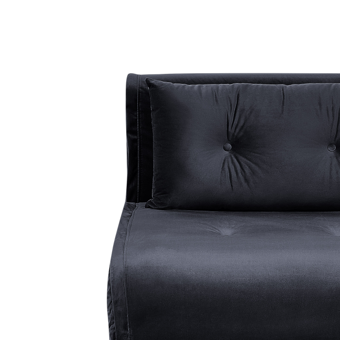 Single sofa VESTFOLD Velvet Black [7]