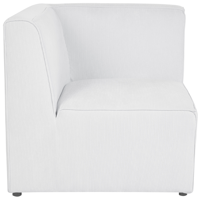 LEMVIG 2-seater modular sofa Off-white velour [7]
