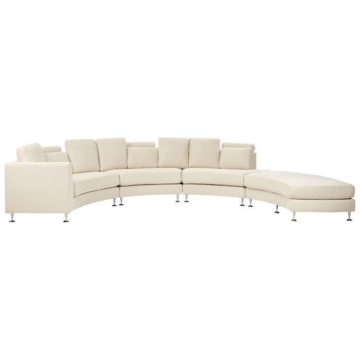 7-seater semi-circular sofa ROTUNDE Beige [6]