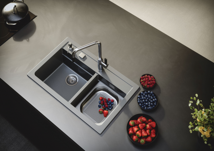 Composite sink Atrox 50 black [5]