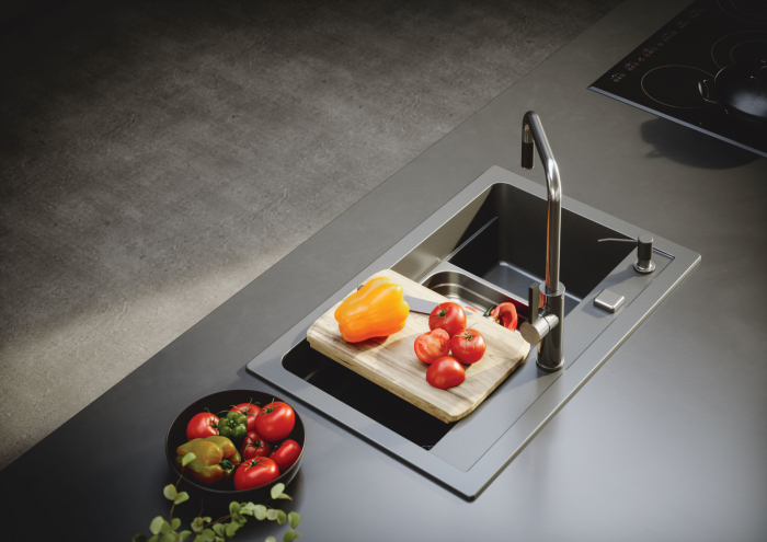 Composite sink Atrox 50 black [6]