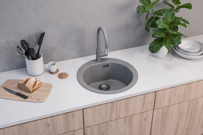 Cadit 100 gray composite sink [3]