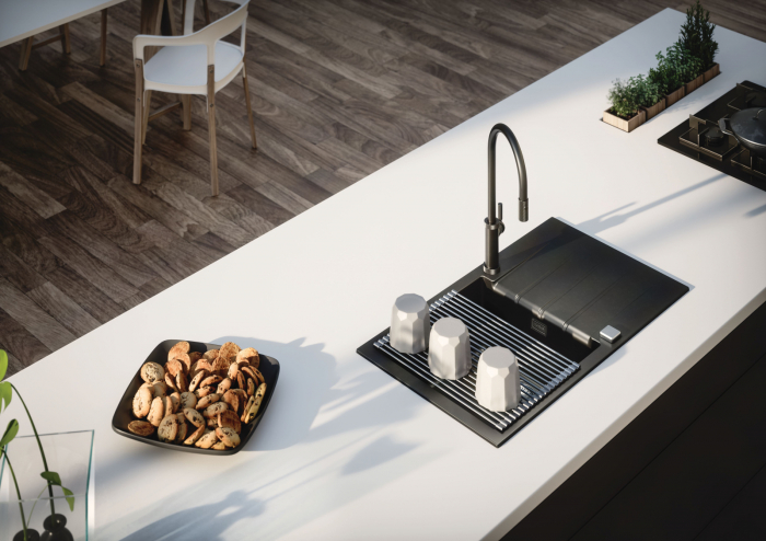 Composite sink Cadit 40 black [3]