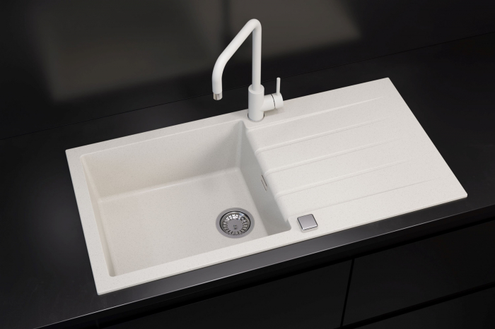 Composite sink Cadit 50 white [3]