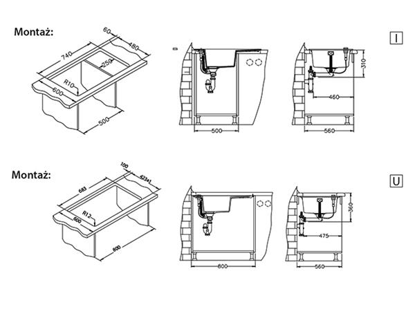 Chiuveta compozit Formic 30 Alb [3]