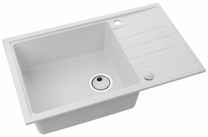 Intermezzo 130 composite sink white [2]