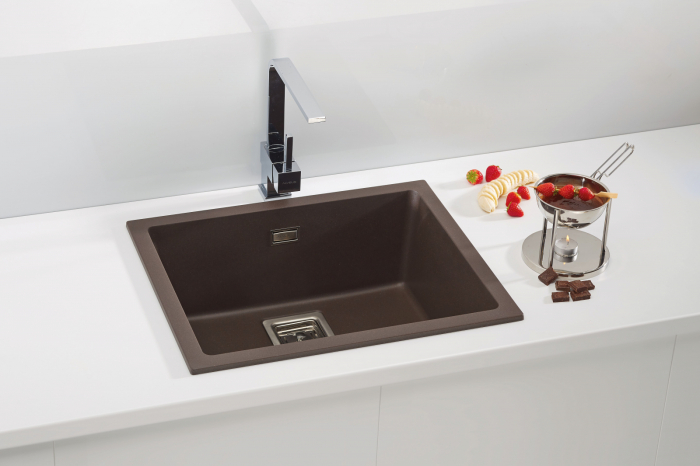 Quadrix 50 Chocolate composite sink [2]