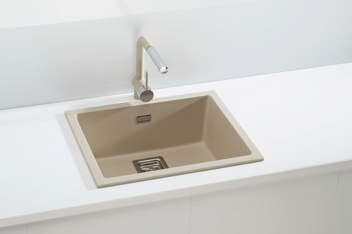 Quadrix 50 Pebble composite sink [2]