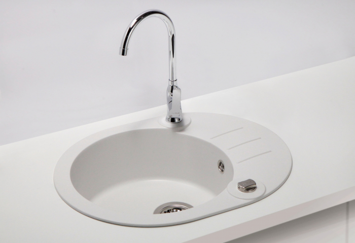 Chiuveta compozit Roll 40 alb [3]