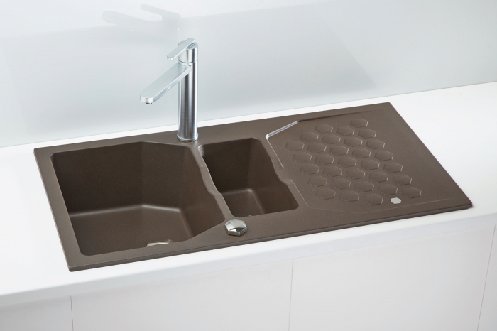 Chiuveta compozit Sensual 70 Chocolate [3]