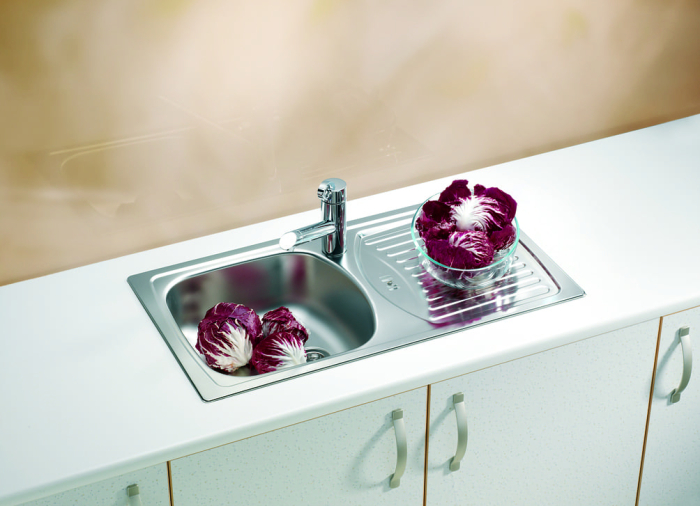 Chiuveta inox Basic 150 leinen stanga [5]