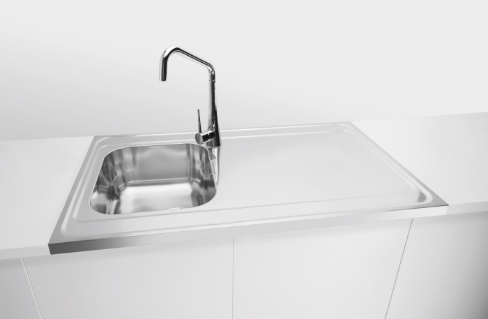 Classic 30 Pro satin stainless steel sink [2]