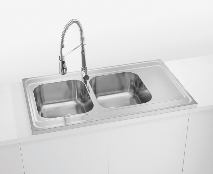 Classic 80 Pro stainless steel sink satin [2]