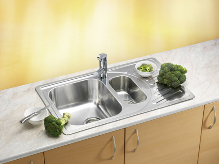 Chiuveta inox Elegant 110 satin [2]