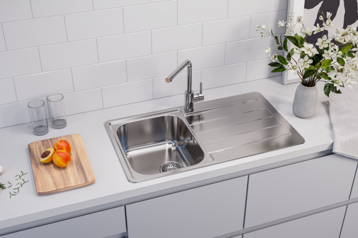 Line 20 Max satin stainless steel sink [3]