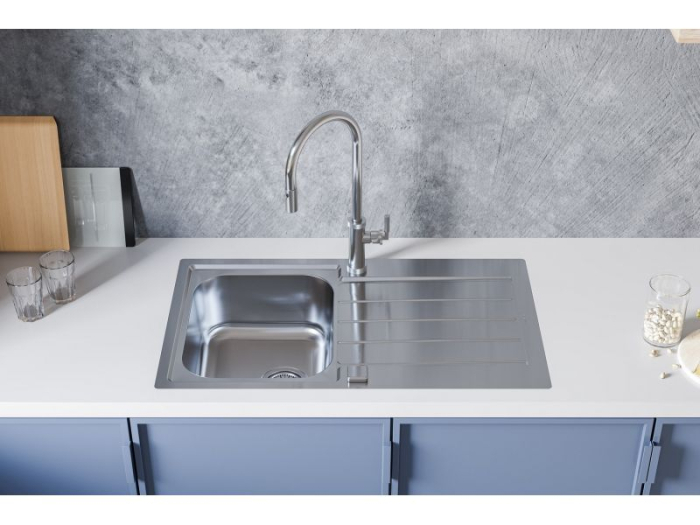 Chiuveta inox Line 20 Maxim satin [3]