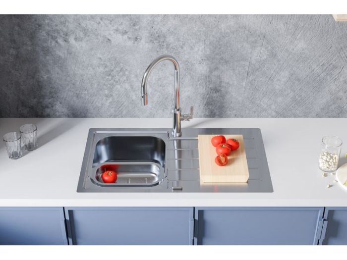 Chiuveta inox Line 20 Maxim satin [4]