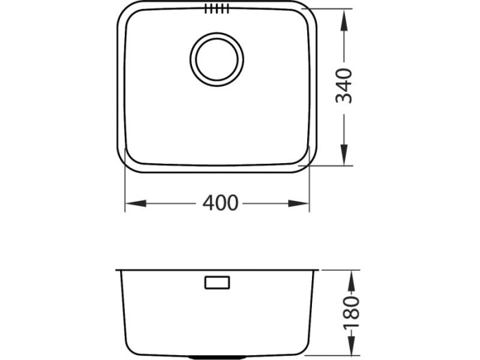 Chiuveta inox Luno 20 [3]