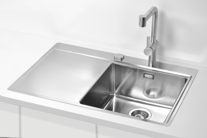 Stainless steel sink Pure 40 right [2]
