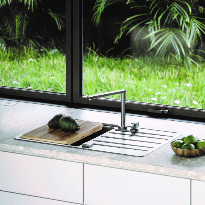 Chiuveta inox Rando 50 stanga [2]