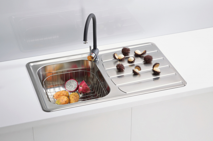 Chiuveta inox Zoom 20 Maxim satin [2]