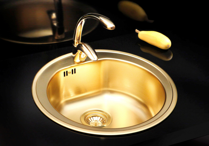 Chiuveta Monarch Form 30 auriu [2]