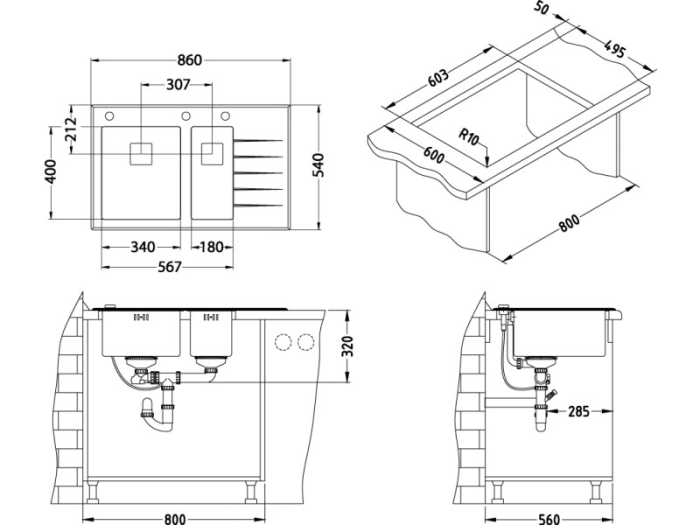Crystalix glass sink 10 personalized right [3]