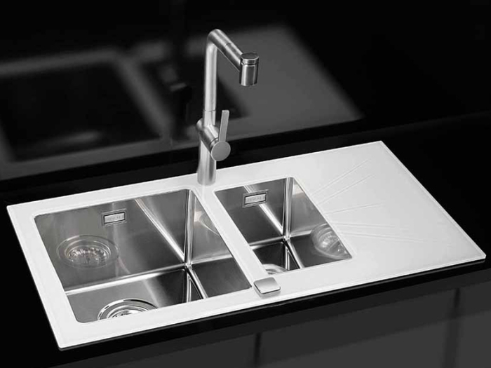 Karat glass sink 20 black right [2]