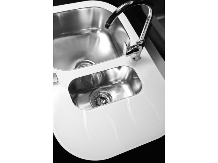 Chiuveta sticla Wave 30 alb [3]