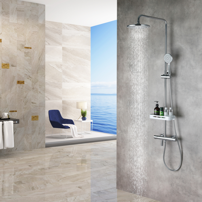 Coloană de duș Lemark Tropic LM7010C-EU cu baterie termostatică [2]