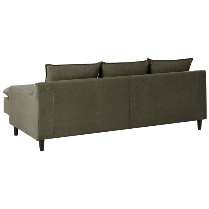 3-seater corner sofa ELVENES Dark green Left [5]