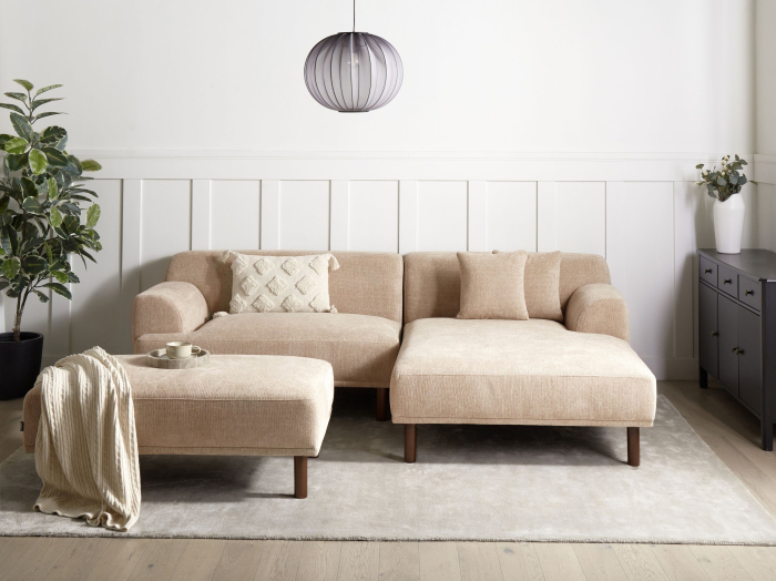 3-seater corner sofa HOLT Beige Left [1]