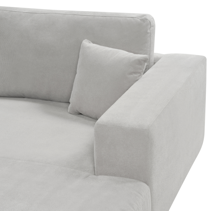 Colțar cu 3 locuri LOFOTEN  Gri deschis Stânga [7]