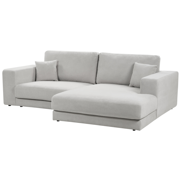 Colțar cu 3 locuri LOFOTEN  Gri deschis Stânga [4]