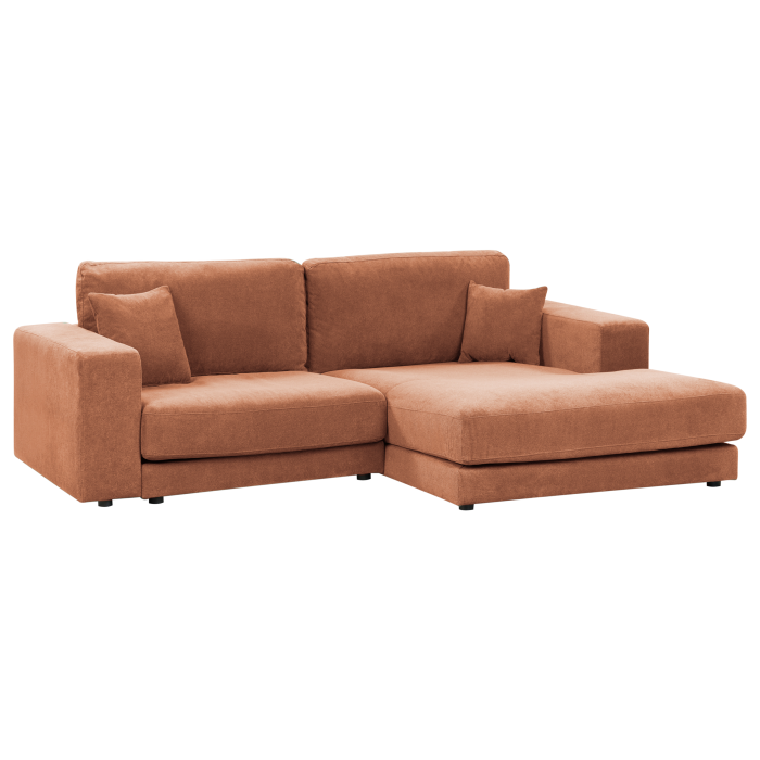 3-seater corner sofa LOFOTEN Light red Left [4]