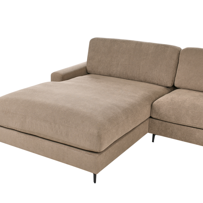 Colțar cu 3 locuri MALOY  Maro Dreapta [7]