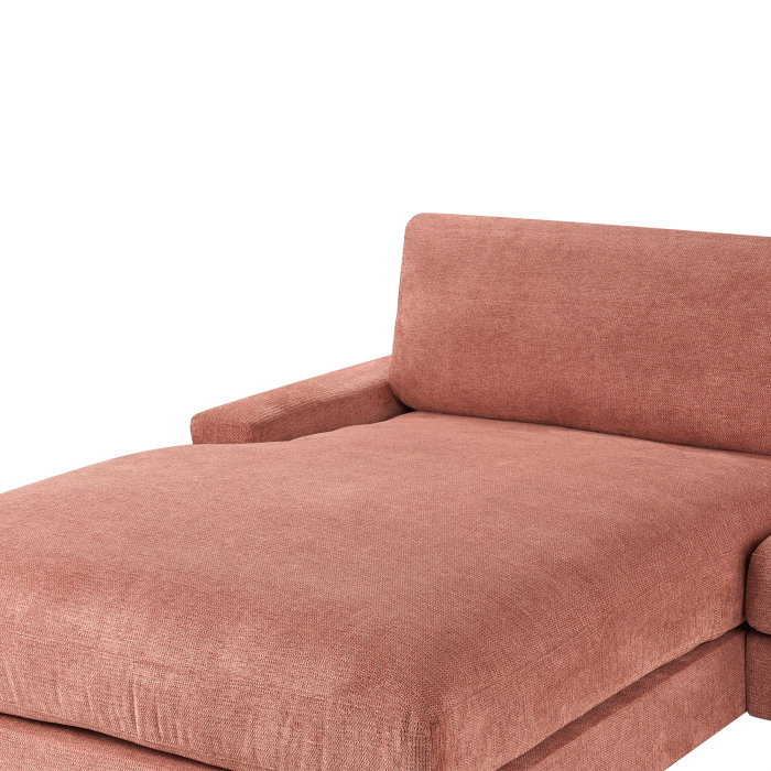 Colțar cu 3 locuri MALOY  Roșu Dreapta [7]