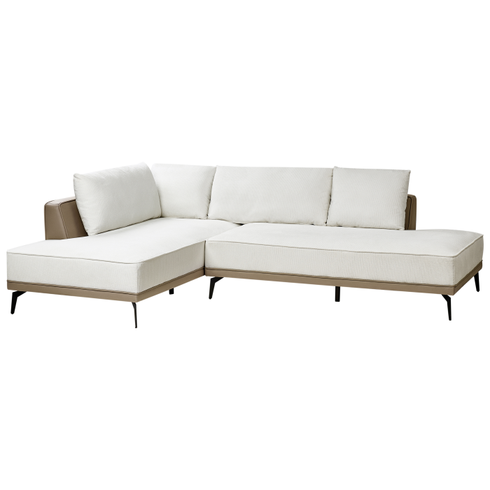 3-seater corner sofa MYKEN Off-white Right [4]