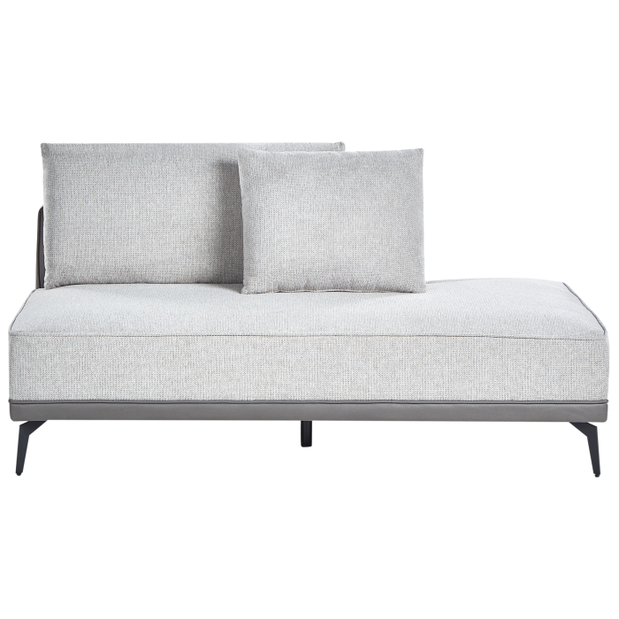 Colțar cu 3 locuri MYKEN  Gri deschis Dreapta [9]