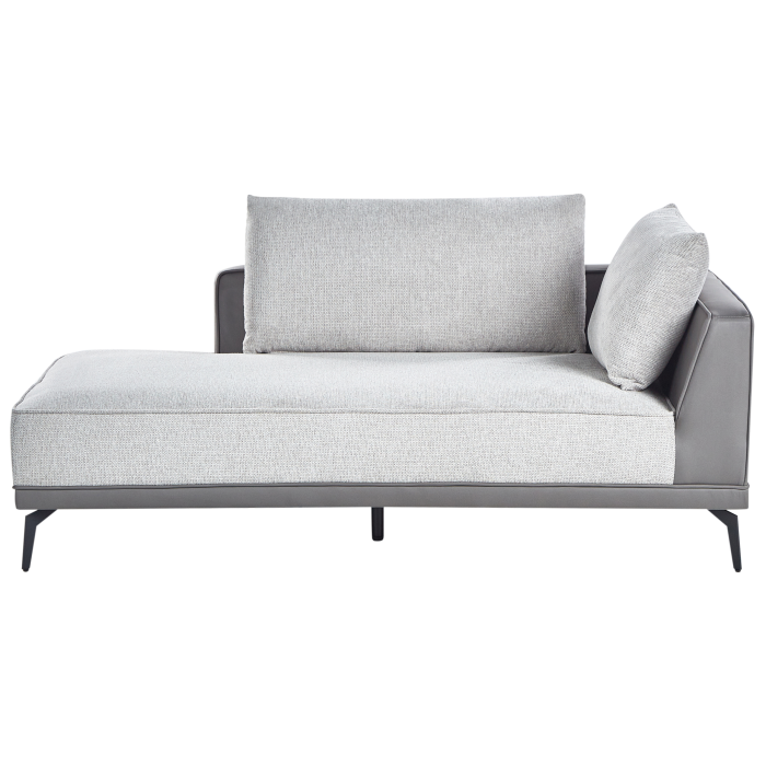 Colțar cu 3 locuri MYKEN  Gri deschis Dreapta [6]