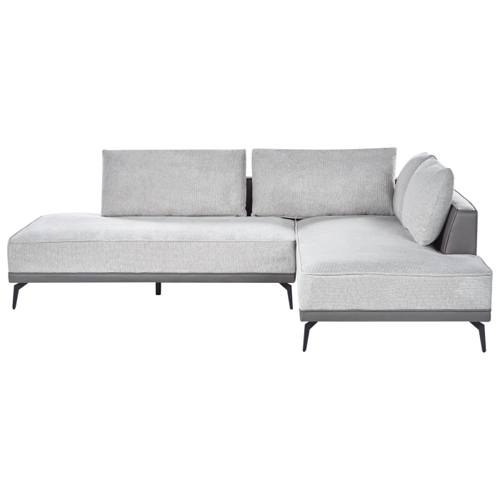 MYKEN 3-seater corner sofa Light grey Left [2]