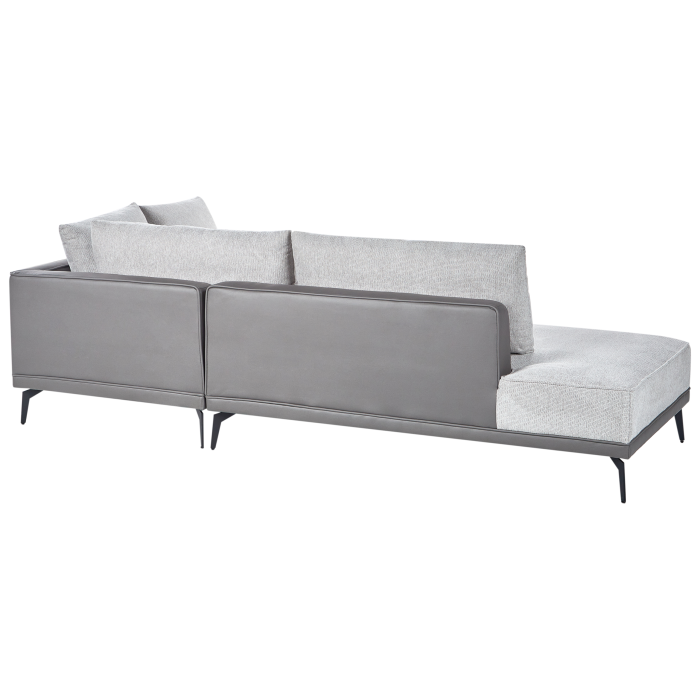 MYKEN 3-seater corner sofa Light grey Left [5]