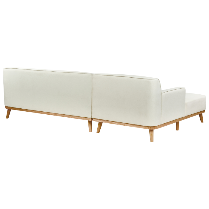 Colțar cu 3 locuri SIMOS  Alb-murdar Dreapta [5]