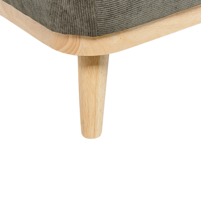 Colțar cu 3 locuri SIMOS Velur Verde închis Dreapta [10]