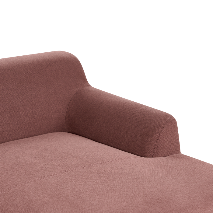 SOSJO 3-seater corner sofa Burgundy Left [6]