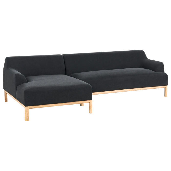 3-seater corner sofa SOSJO Black Right [4]