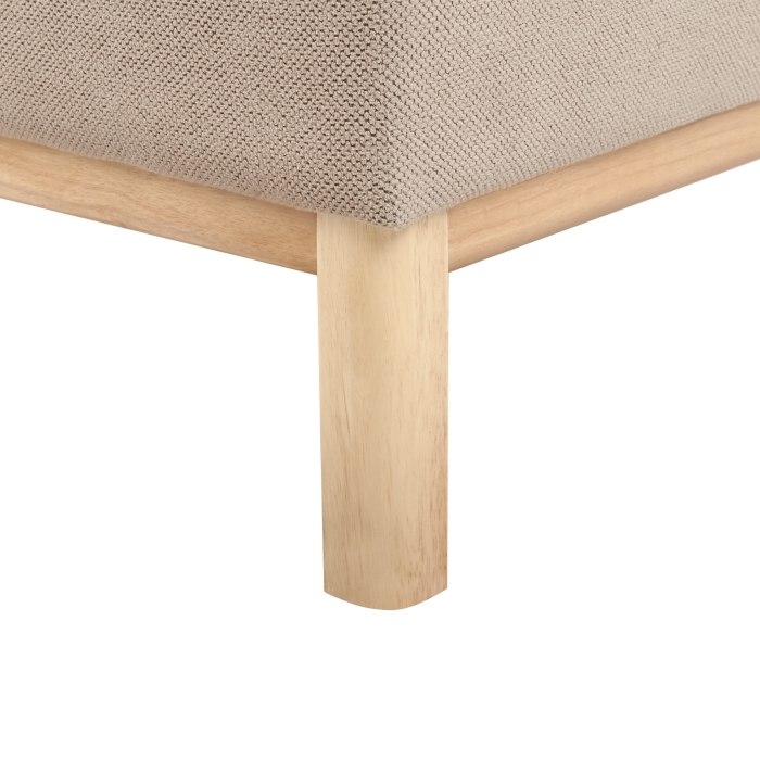 SOSJO 3-seater corner sofa Taupe Left [8]