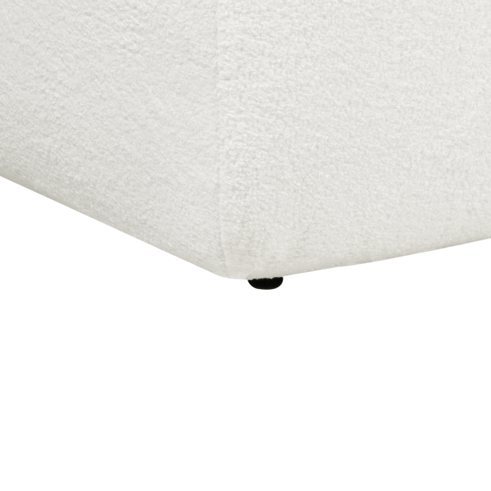 Colțar cu 3 locuri SVANSELE Boucle Alb-murdar Dreapta [10]