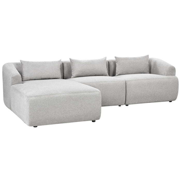 SVANSELE 3-seater corner sofa Light Grey Right [4]
